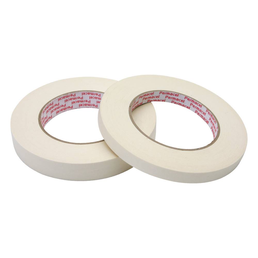Permapack Permacel-Krepp-Papierband, 12 mm