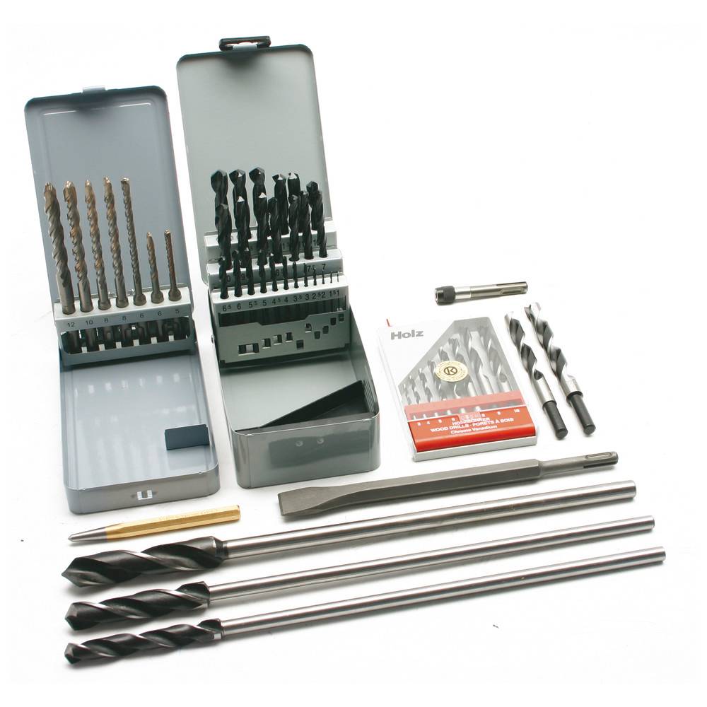 Dönges Zubehörsatz für leichten Bohrhammer aus Rüstwagen-Bestückung