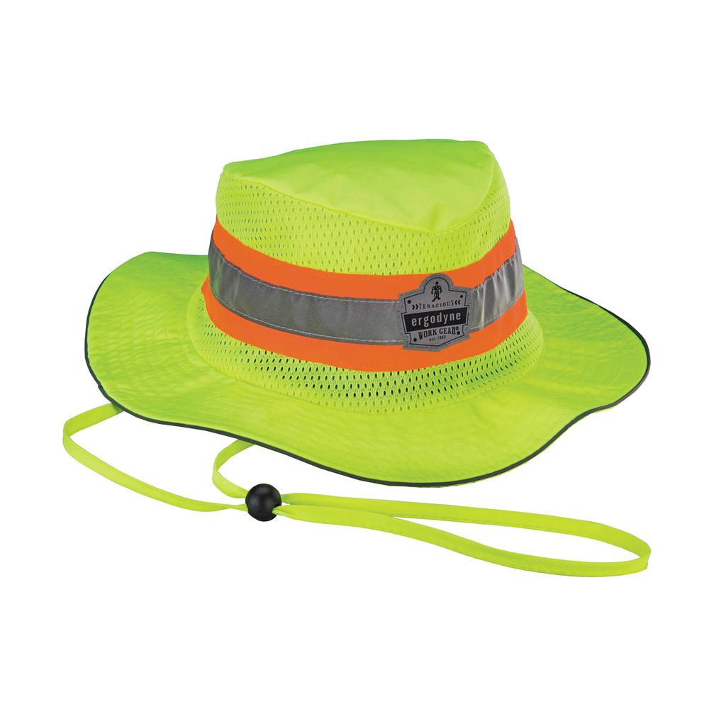 Ergodyne Kühlender Ranger-Sonnenhut Chill-Its 8935MF Hi-Vis, lime, Größe S/M