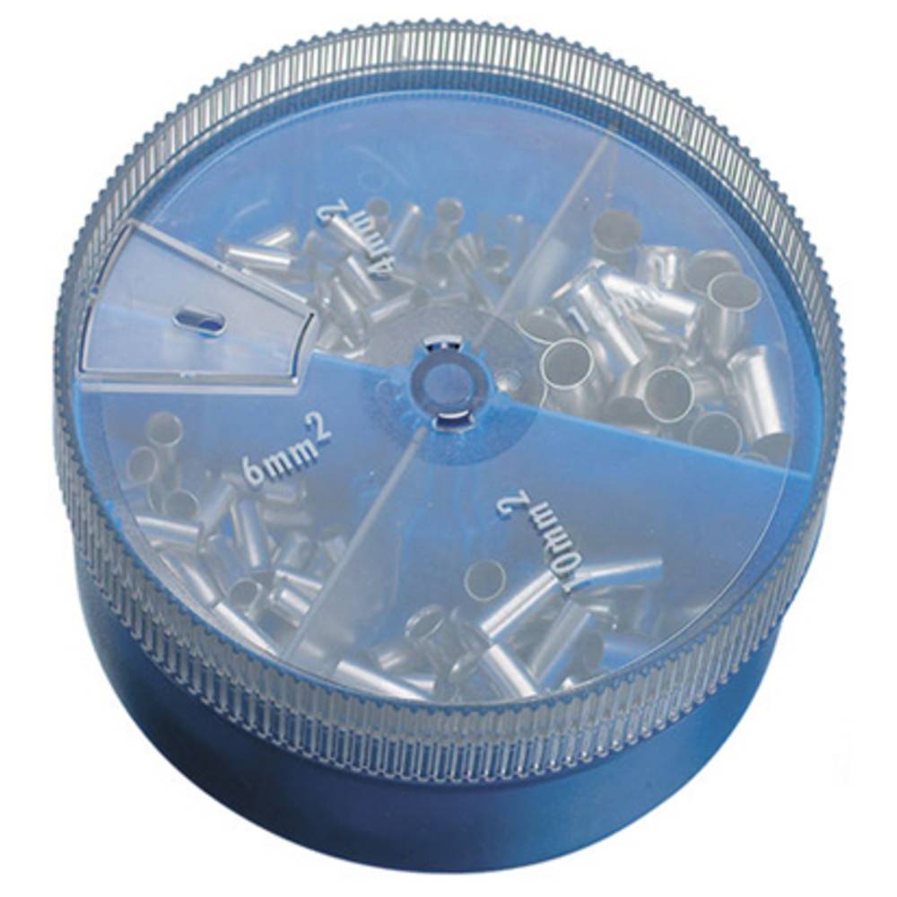 Dönges Aderendhülsen-Sortiment, unisoliert, 4 - 16 mm², Streudose