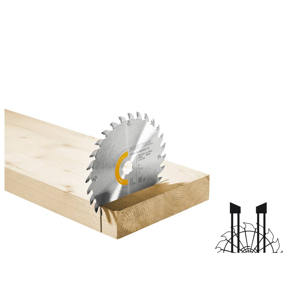 Festool Kreissägeblatt HW 160x1,8x20 W28 WOOD UNIVERSAL