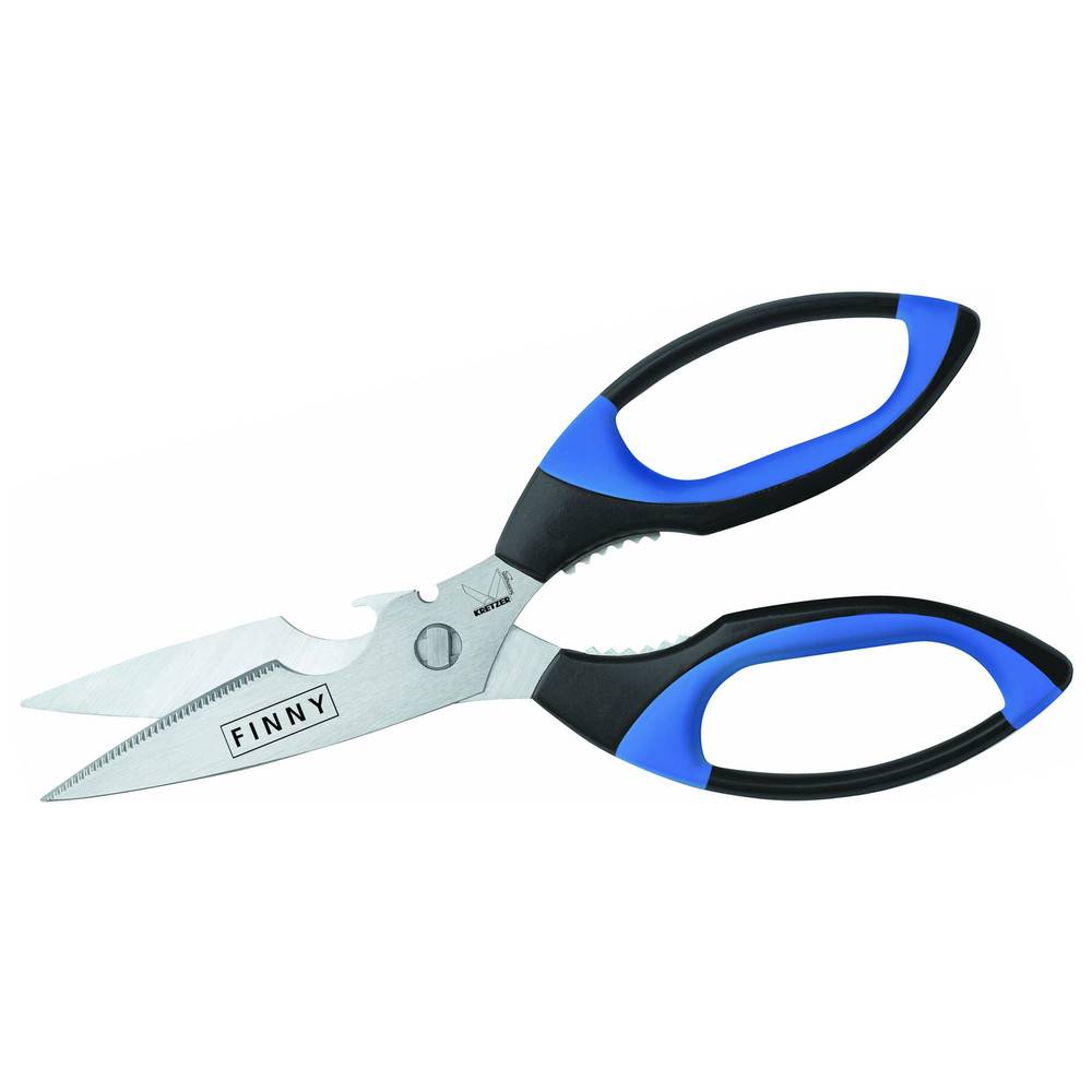 Kretzer Allzweckschere Finny, schwarz-blau, 20 cm