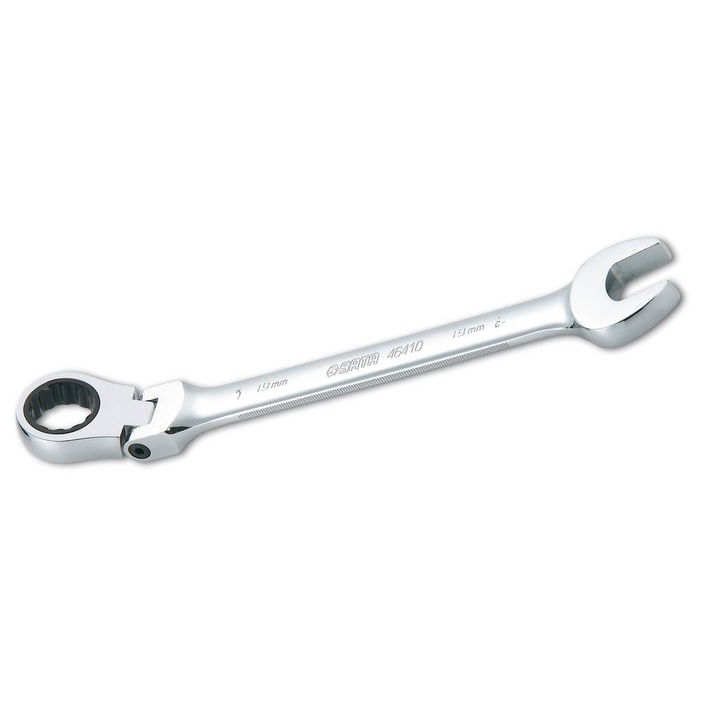 SATA Gelenk-Ratschen-Ringmaulschlüssel, 22 mm