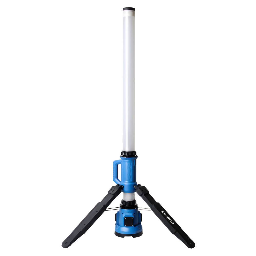 Ledino LED-Hybrid-Strahlersäule Rath, 360°, 60 W, 4.800 lm