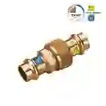 Sanpro Fitting - Pressfitting Kupfer Verschraubung flachdichtend, Größe V 12 Sanpro Fitting - Pressfitting Kupfer Verschraubung flachdichtend, Größe V 12