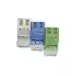 Elkutec Hauptleiter-Abzweigklemmen, 25 mm², 400V, 1 polig, blau Elkutec Hauptleiter-Abzweigklemmen, 25 mm², 400V, 1 polig, blau