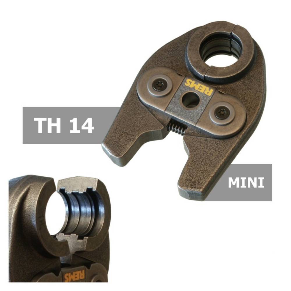 Rems MINI Presszange / Pressbacke - TH - Profil, Größe TH 16