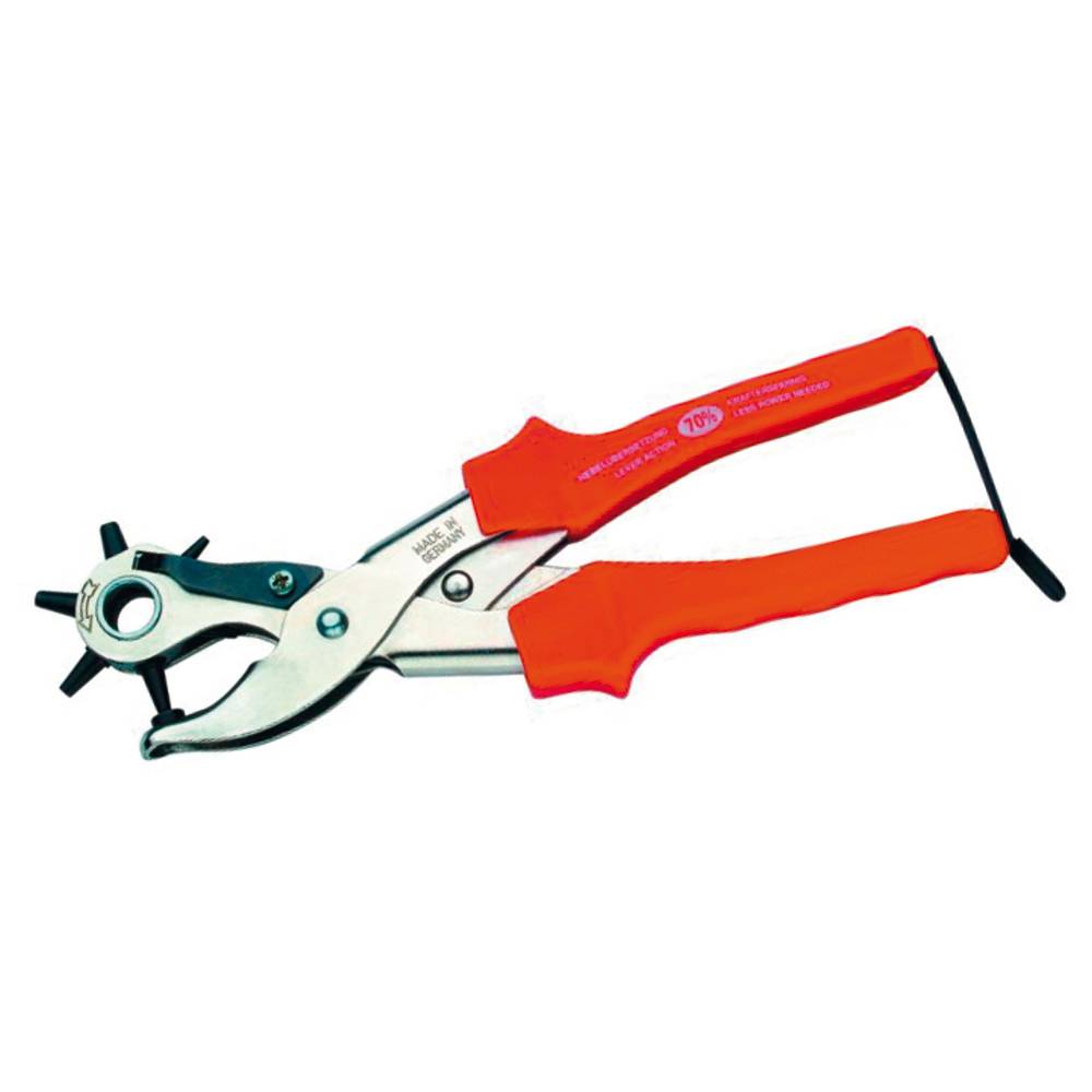 Dönges Revolverlochzange PROFI, Für Lochung Ø 2,0-2,5-3,0-3,5-4,0- 4,5 mm