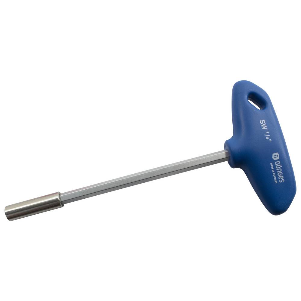 Dönges Magnet-Bithalter Quergriff 1/4" x 180mm mit PH1, PH2, FL 1,0x5,5 u.1,2x6