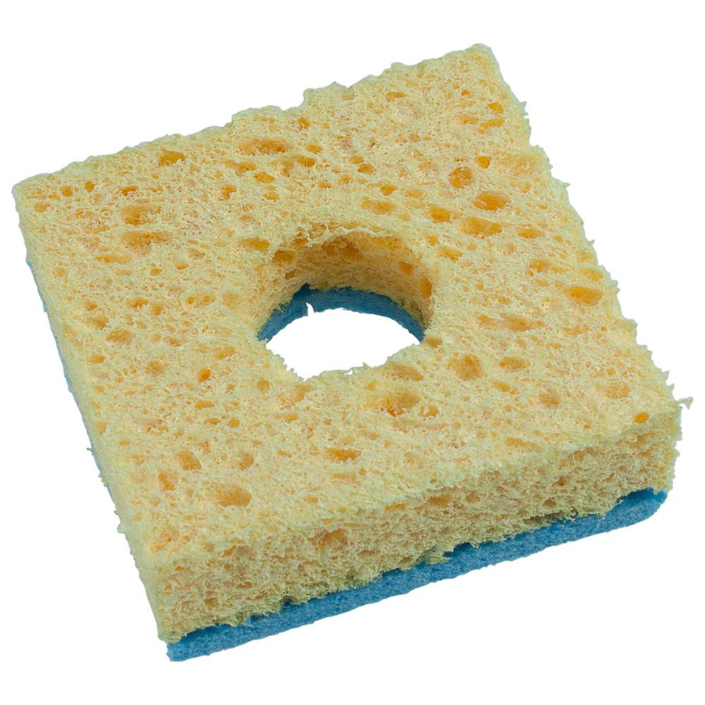 JBC Lötspitzen-Reinigungsschwamm, S1069/mit Loch, 46 x 46 mm