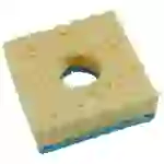 JBC Lötspitzen-Reinigungsschwamm, S1069/mit Loch, 46 x 46 mm JBC Lötspitzen-Reinigungsschwamm, S1069/mit Loch, 46 x 46 mm