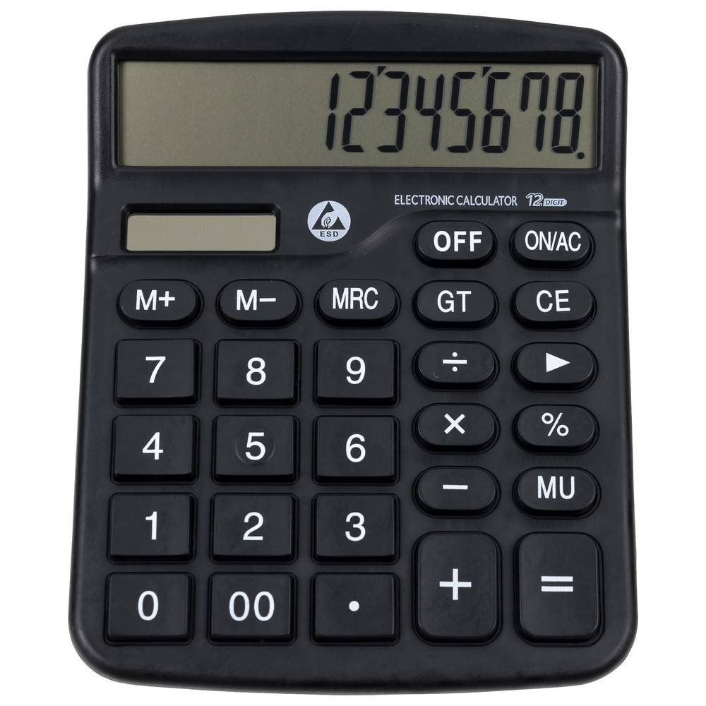 WETEC ESD Taschenrechner