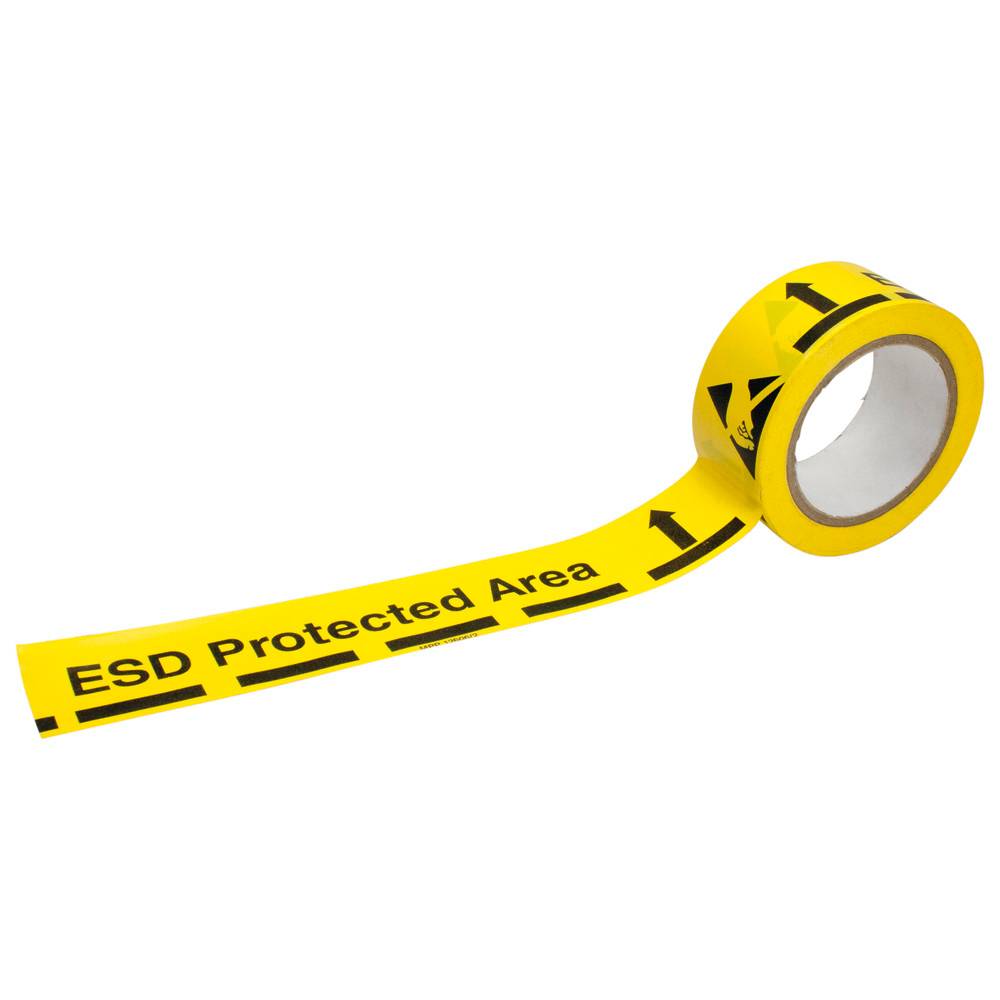 WETEC Bodenmarkierungsband "ESD Protected Area", ESD, 50 mm, 33 m