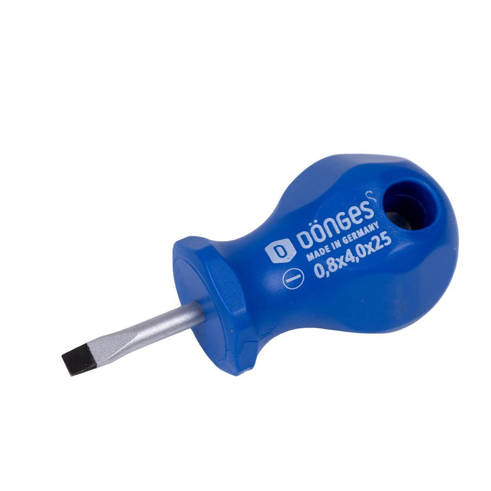 Dönges Schlitz-Vergaserschraubendreher, 6,5 x 25 mm, 1,2 mm
