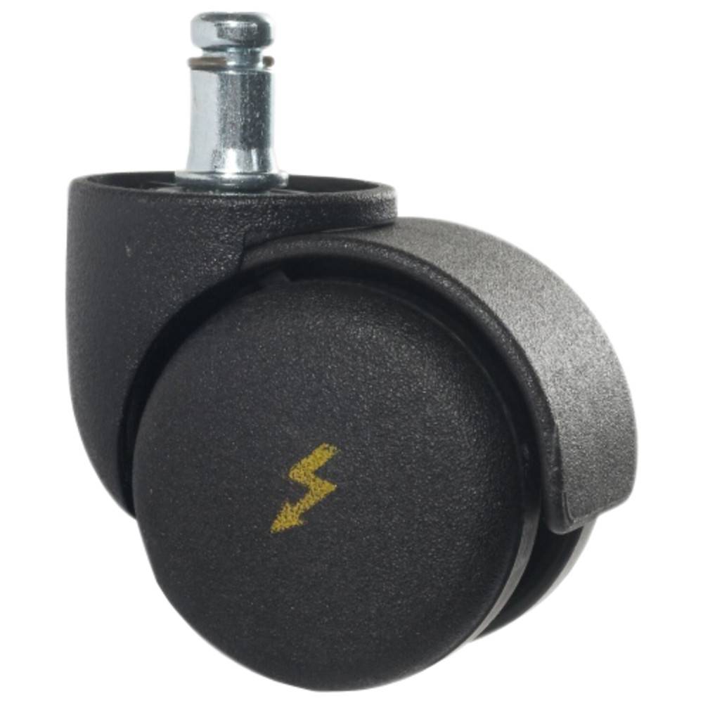 Warmbier Leitfähige Stuhlrollen, ESD, hart, für Teppichböden