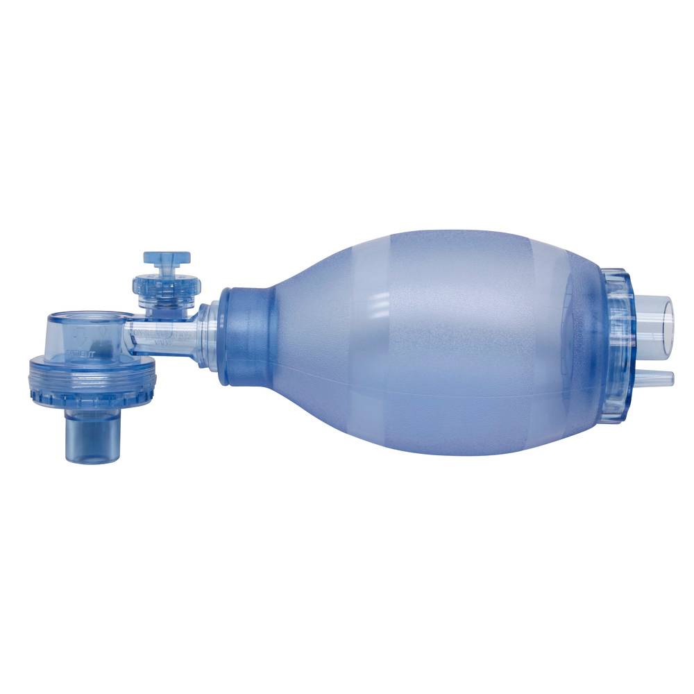 Dönges Beatmungsbeutel für Kinder, PVC, mit Masken Gr. 0 + 1, 470 ml
