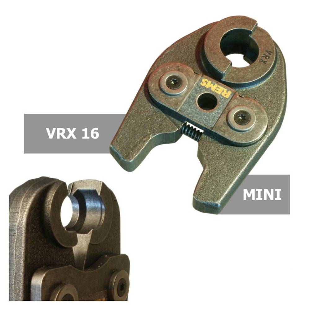 Rems MINI Presszange / Pressbacke - VRX - Profil, Größe VRX 25