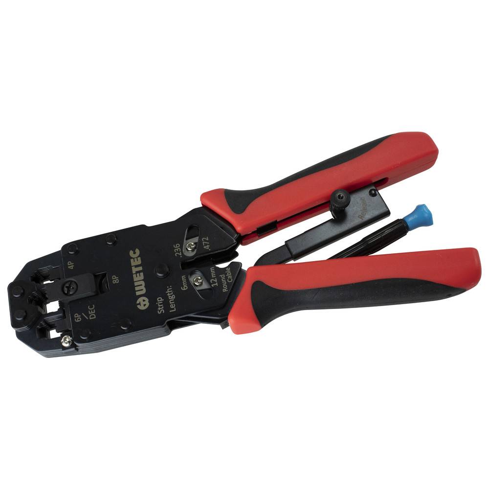 WETEC Crimpzange, für Westernstecker 4-,6-,8-polig