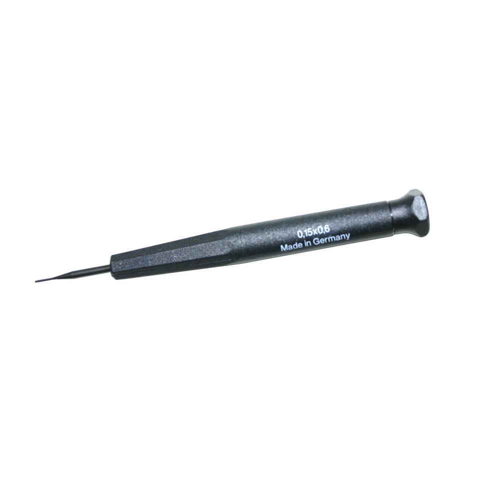 Dönges Uhrmacher-Schraubendreher DIN 8320B, Längsschlitz 0,15 x 0,6 mm