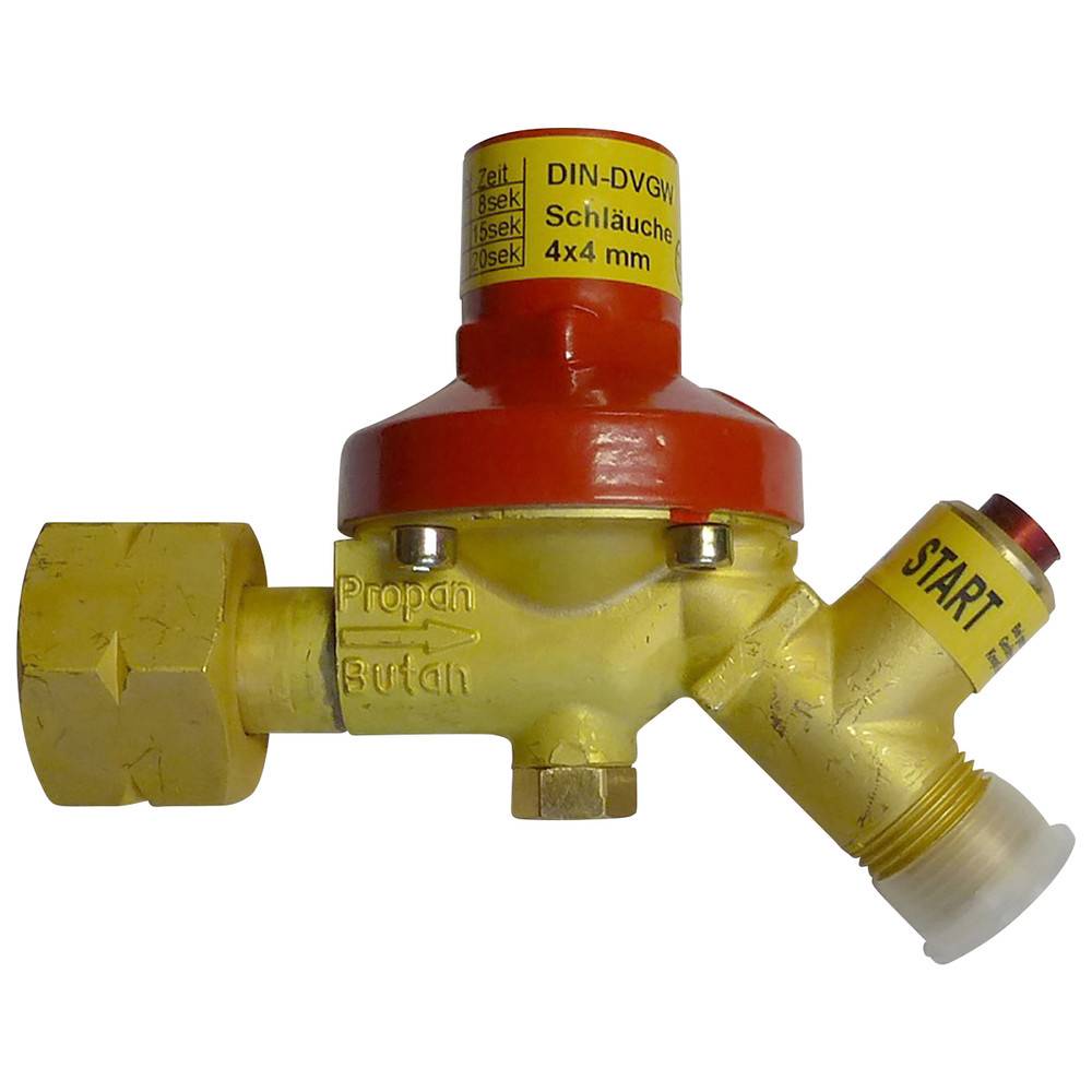 Borrmann Brenner RDS Propan Druckregler Schlauchbruchsicherung Flaschen ab 3 kg