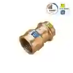 Sanpro Pressfitting Übergang Innengewinde Übergangsmuffe, Größe V 22 - 1/2" Sanpro Pressfitting Übergang Innengewinde Übergangsmuffe, Größe V 22 - 1/2"