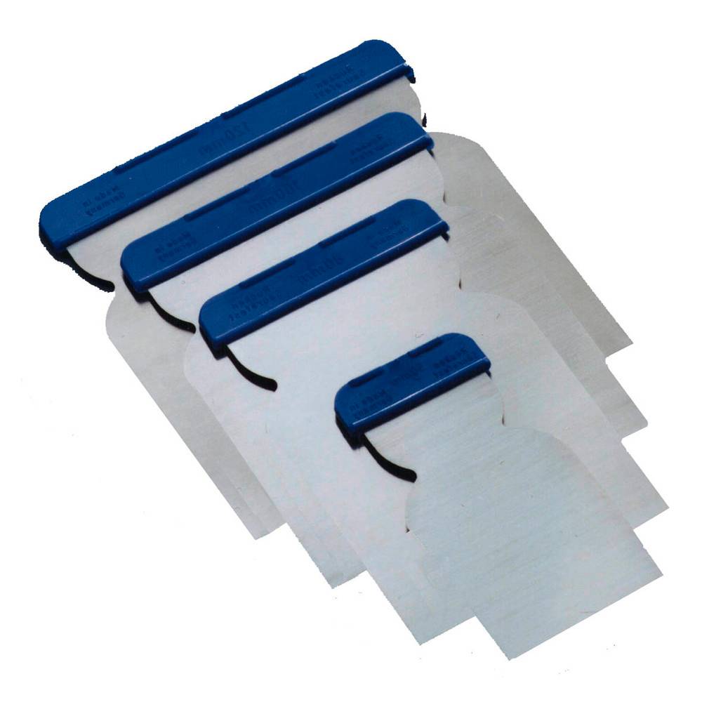 Dönges Japan-Malerspachtelsatz, rund 4 teilig, 50 - 80 - 100 - 120 mm