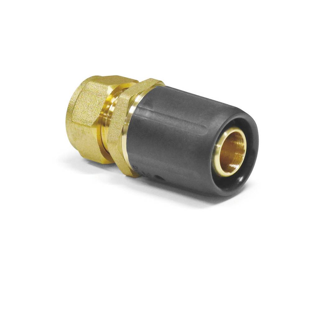 Sanpro STECKFIT Steckfitting Übergang Kupferrohr Klemmverschraubung, Größe 20x2, Abgang 15 mm