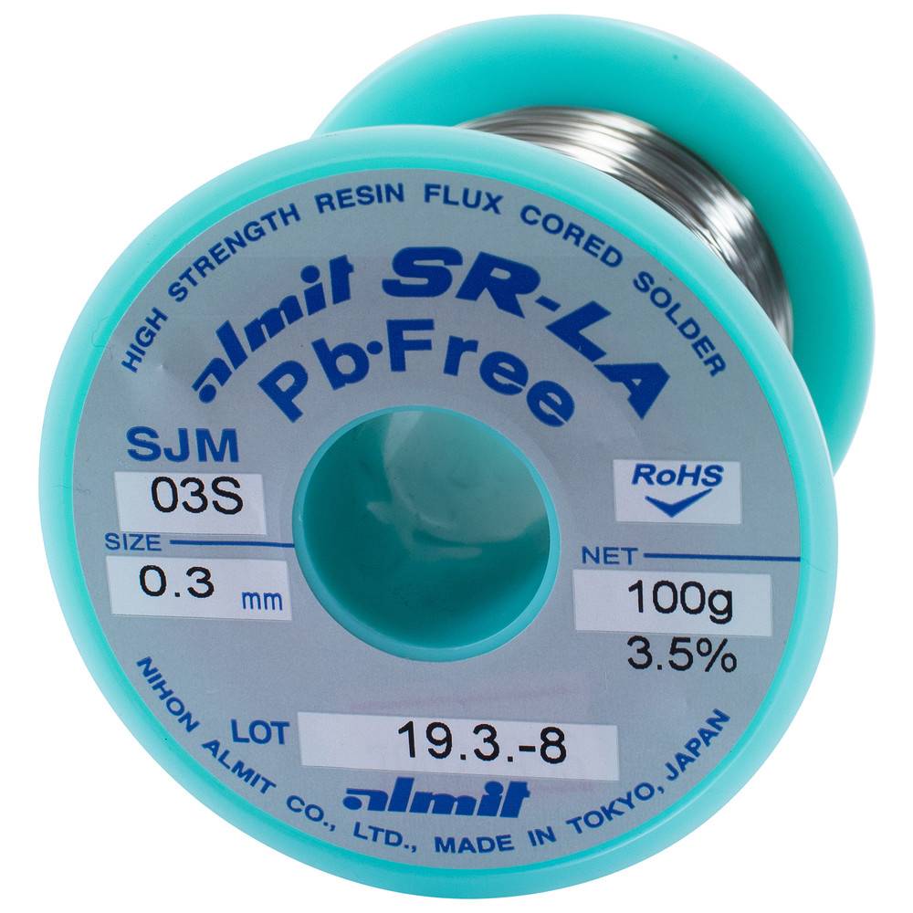 Almit Lötdraht, SR-LA SJM-03-S, 0,3 mm, 100 g