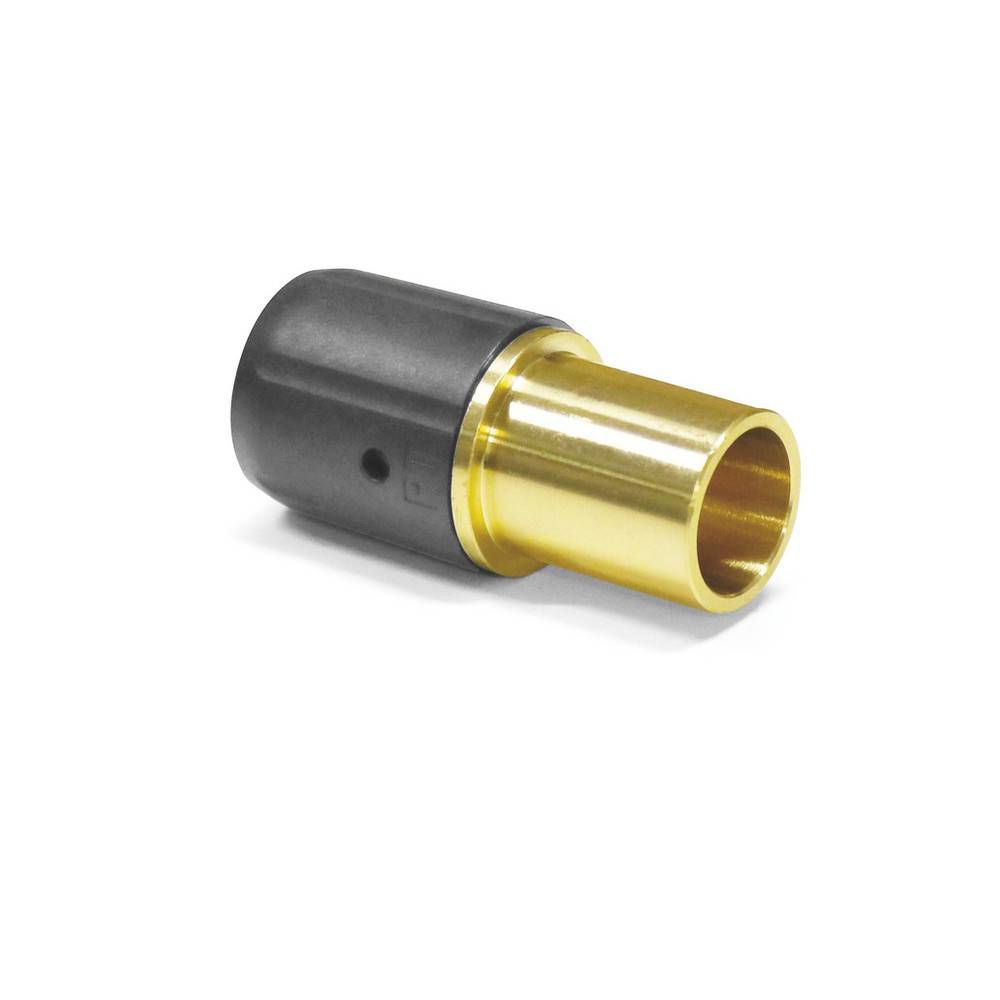 Sanpro Steckfitting Übergang Verbundrohr auf Kupferrohr, Größe 20x2, Abgang 15 mm