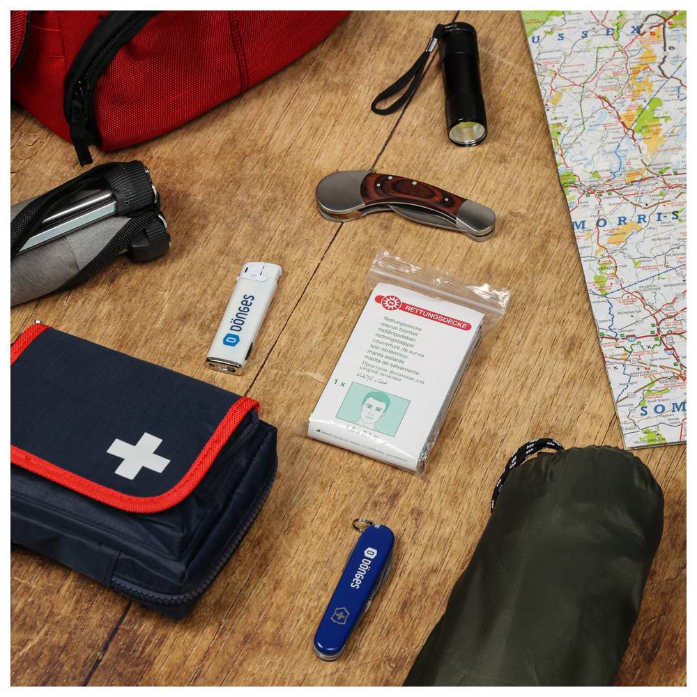 Dönges Rettungsdecke gold/silber