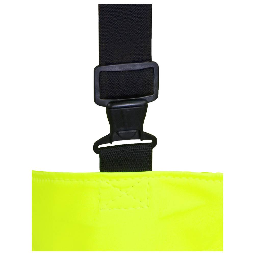 Dönges Wathose Hi-Vis mit S5 Sicherheitsstiefel, Größe 45