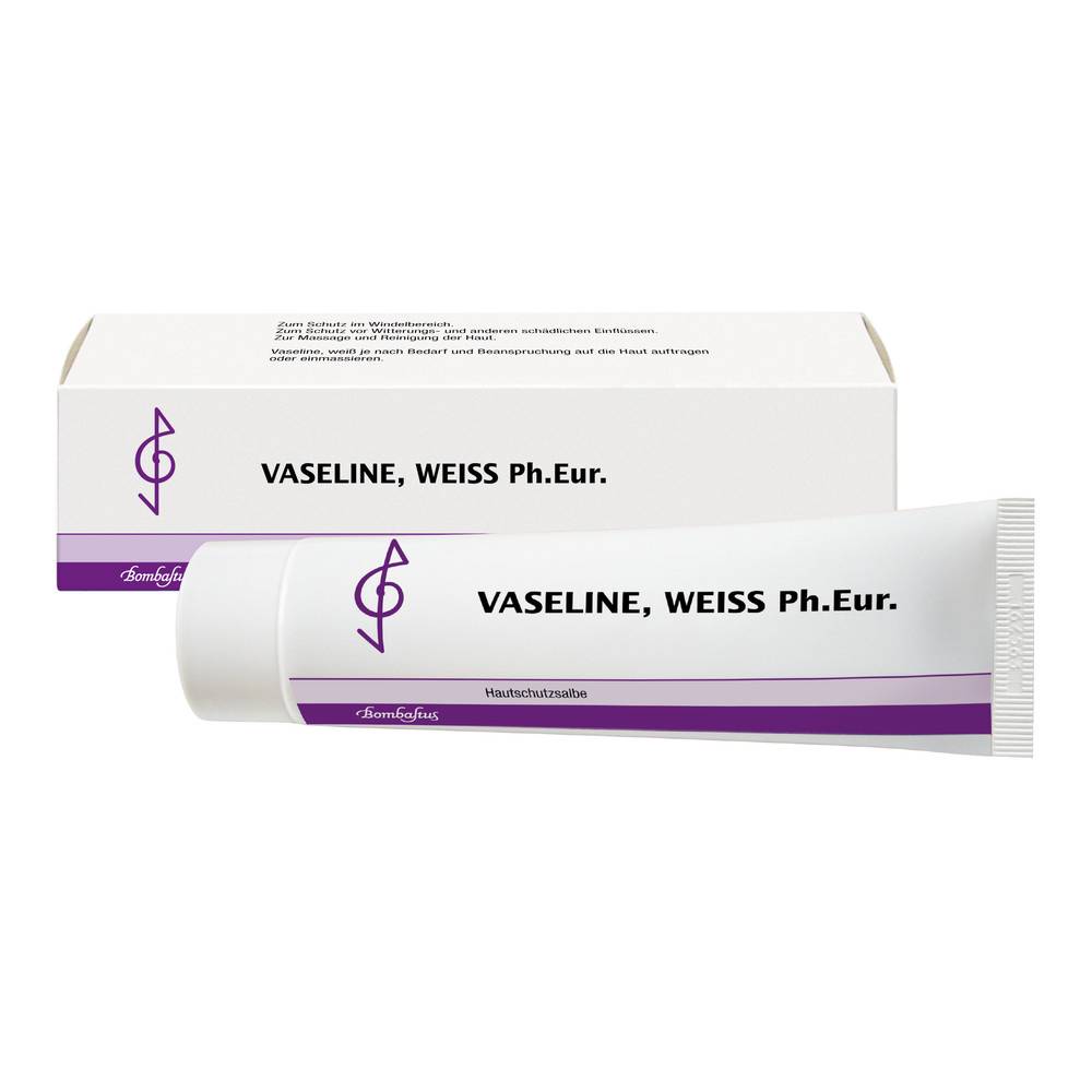 Bombastus Vaseline, medizinisch, weiß, Tube à 100 g