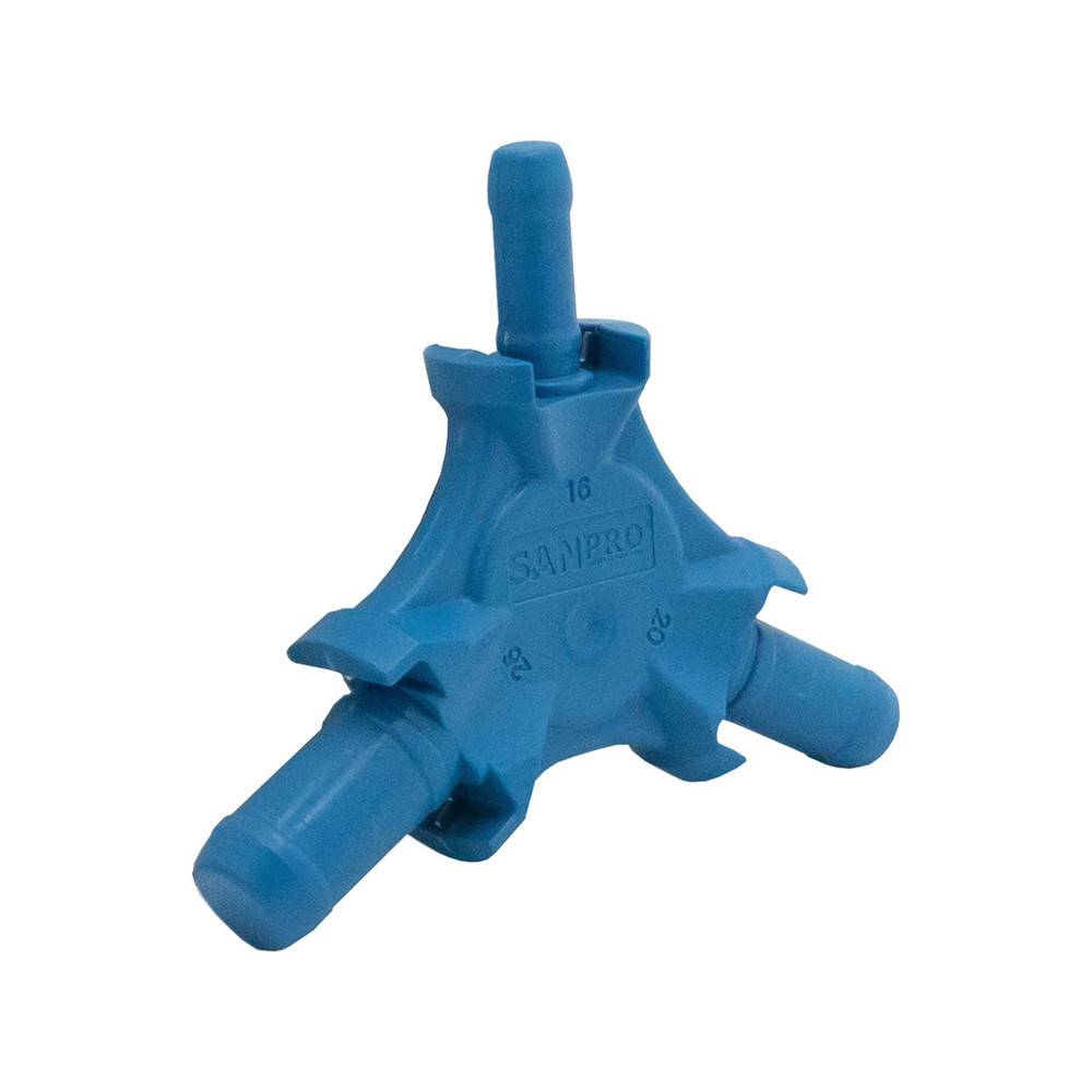 Sanpro Kalibrierer - Entgrater (innen + außen) für Verbundrohr 16x2, 20x2, 26x3