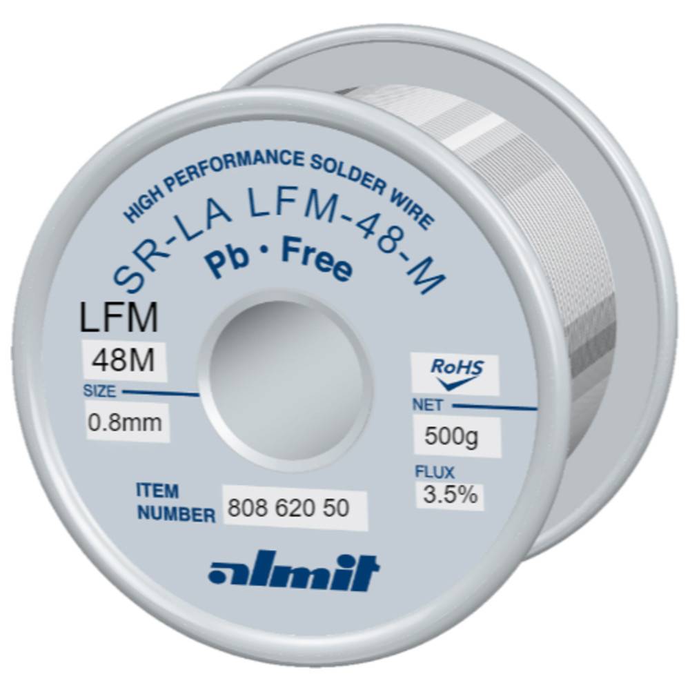 Almit Lötdraht, SR-LA SUPER LFM-48-M, 0,5 mm, 500 g