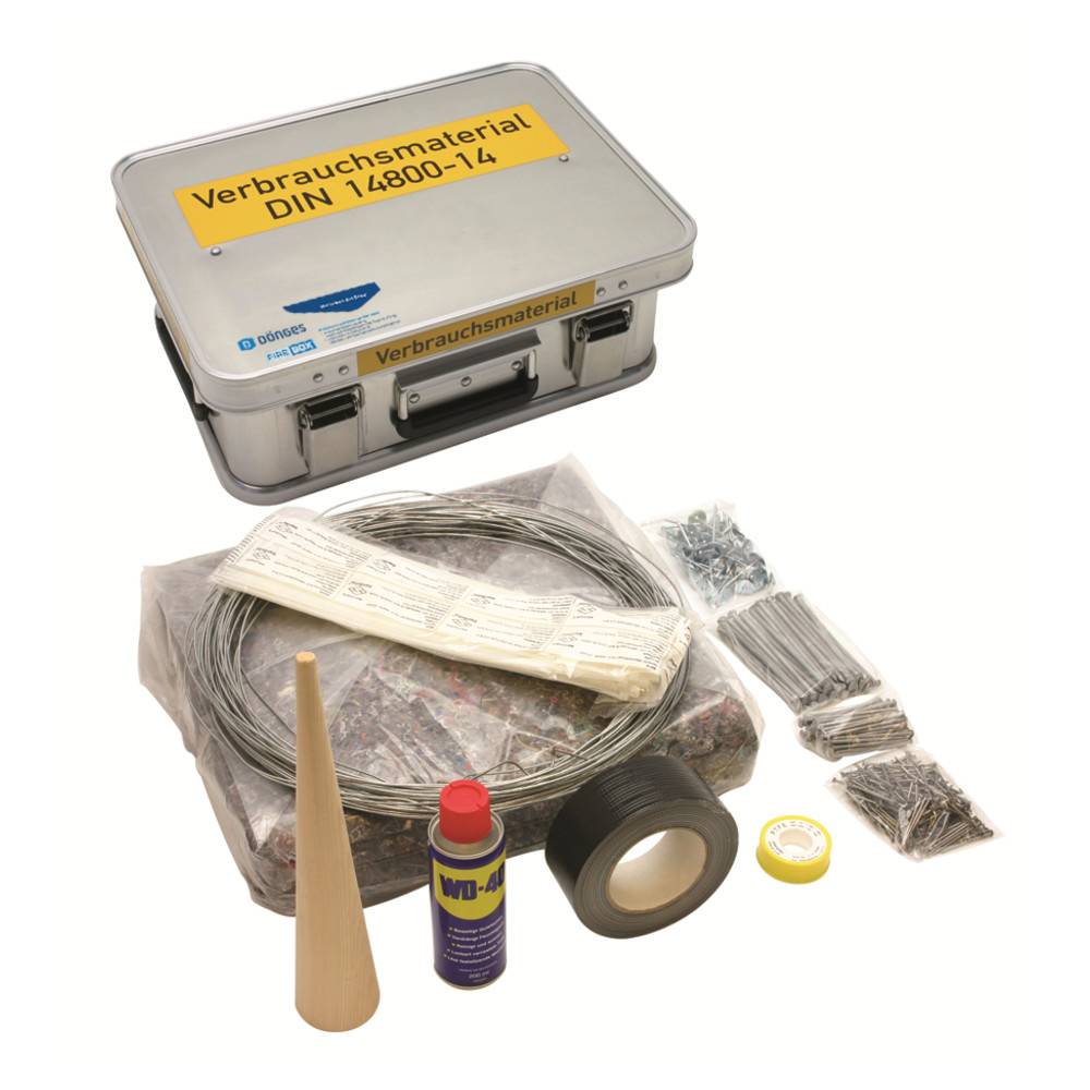 Dönges Verbrauchsmaterialkasten DIN 14800-VMK, komplett in Dönges FireBox