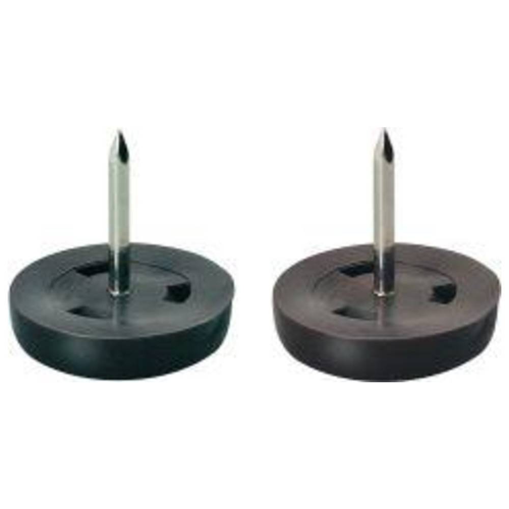 EDE Kunststoffgleiter weiß 25 mm