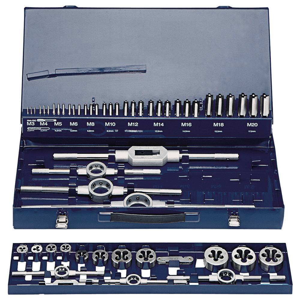 Forum Handgewindebohrer DIN 352 HSS M3-20 Sortiment