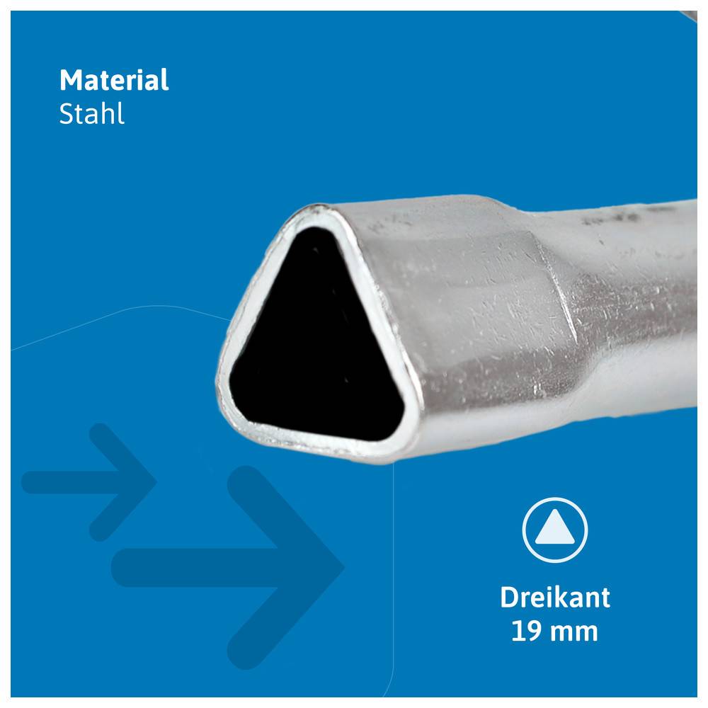 Dönges Schlüssel für Absperrpfosten, Economy, Dreikant M10