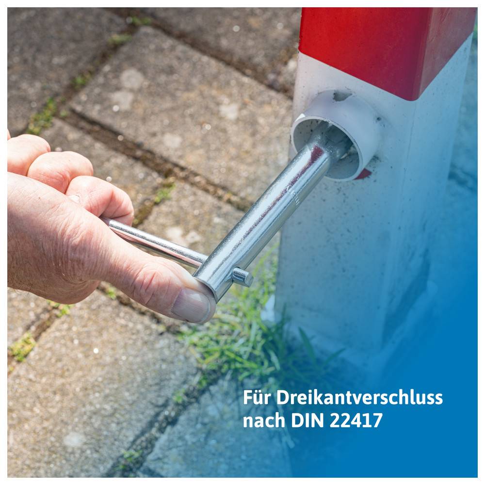 Dönges Schlüssel für Absperrpfosten, Economy, Dreikant M10
