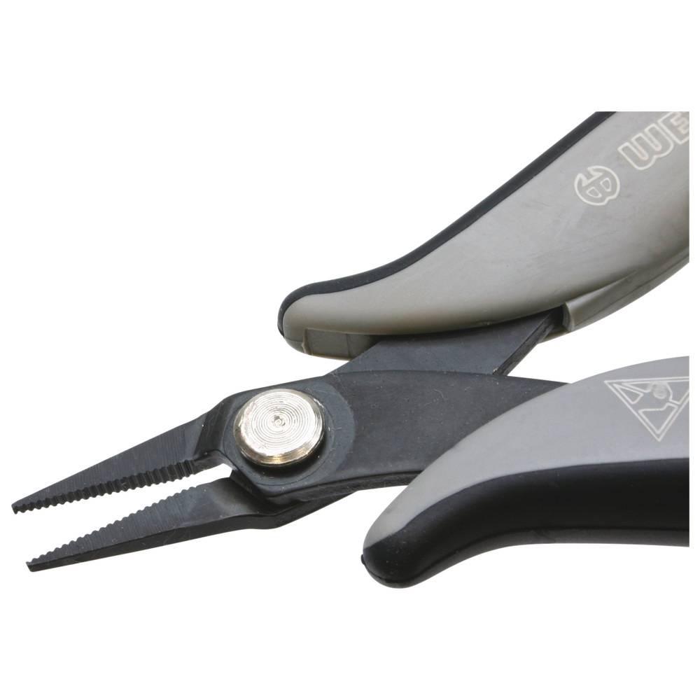 WETEC ECO Mini-Flachzange, kurz, Greifflächen glatt, 3,0 mm, ESD-Griffe