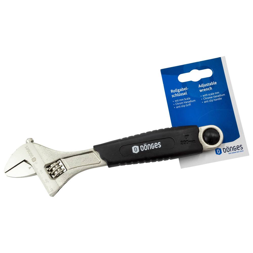 Dönges Rollgabelschlüssel, Länge 200 mm, Maulweite 23 mm