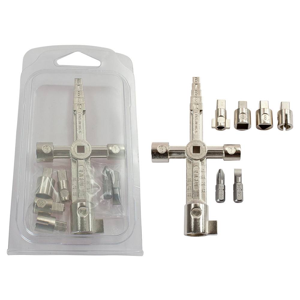 Dönges Multifunktionsschlüssel MFS, 122 x 64 mm