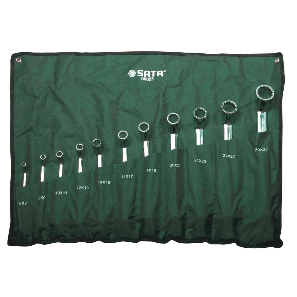 SATA Doppelringschlüssel-Satz, 11-tlg.