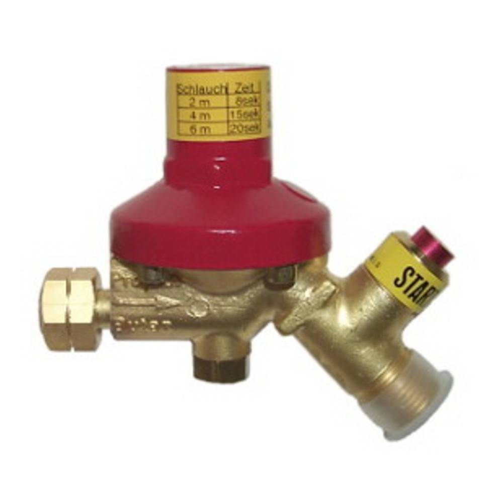 Borrmann Brenner RDS Propan Druckregler mit Schlauchbruchsicherung