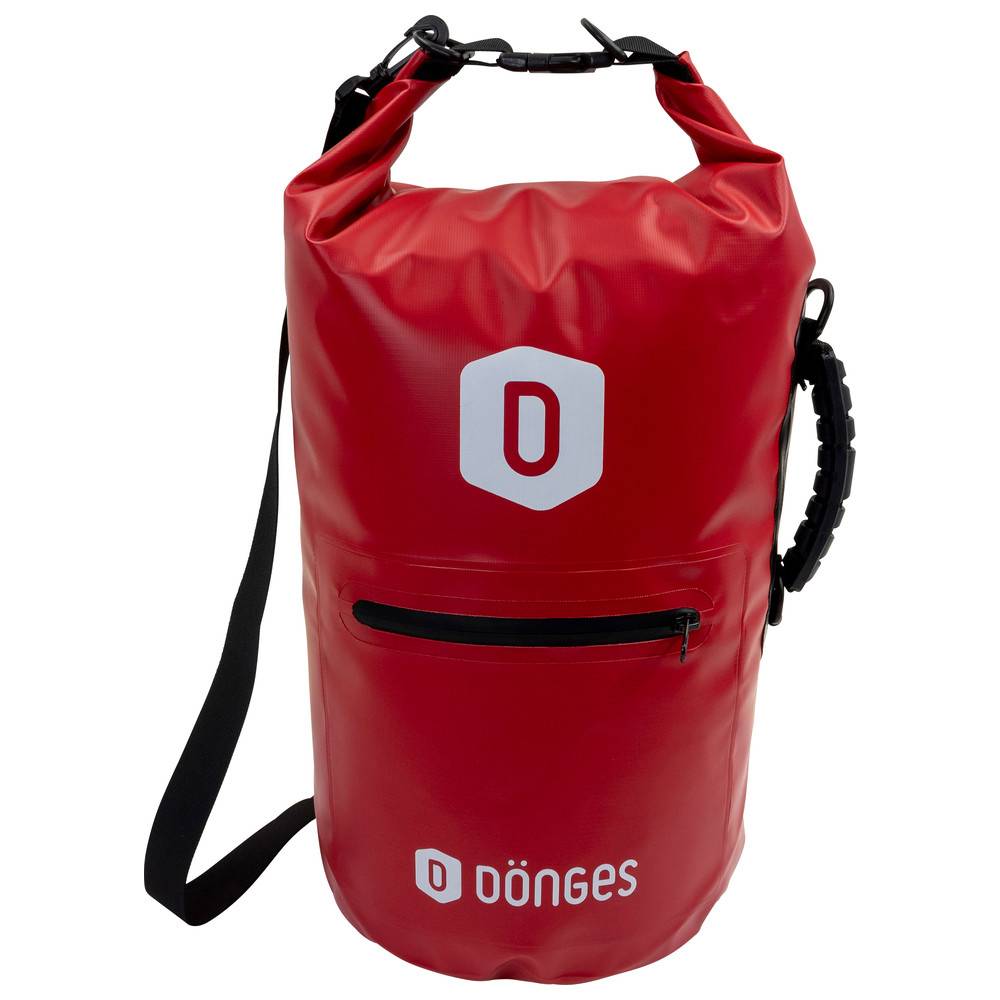 Dönges Packsack Seal-D, wasserdicht, Rot 15L, 15 l