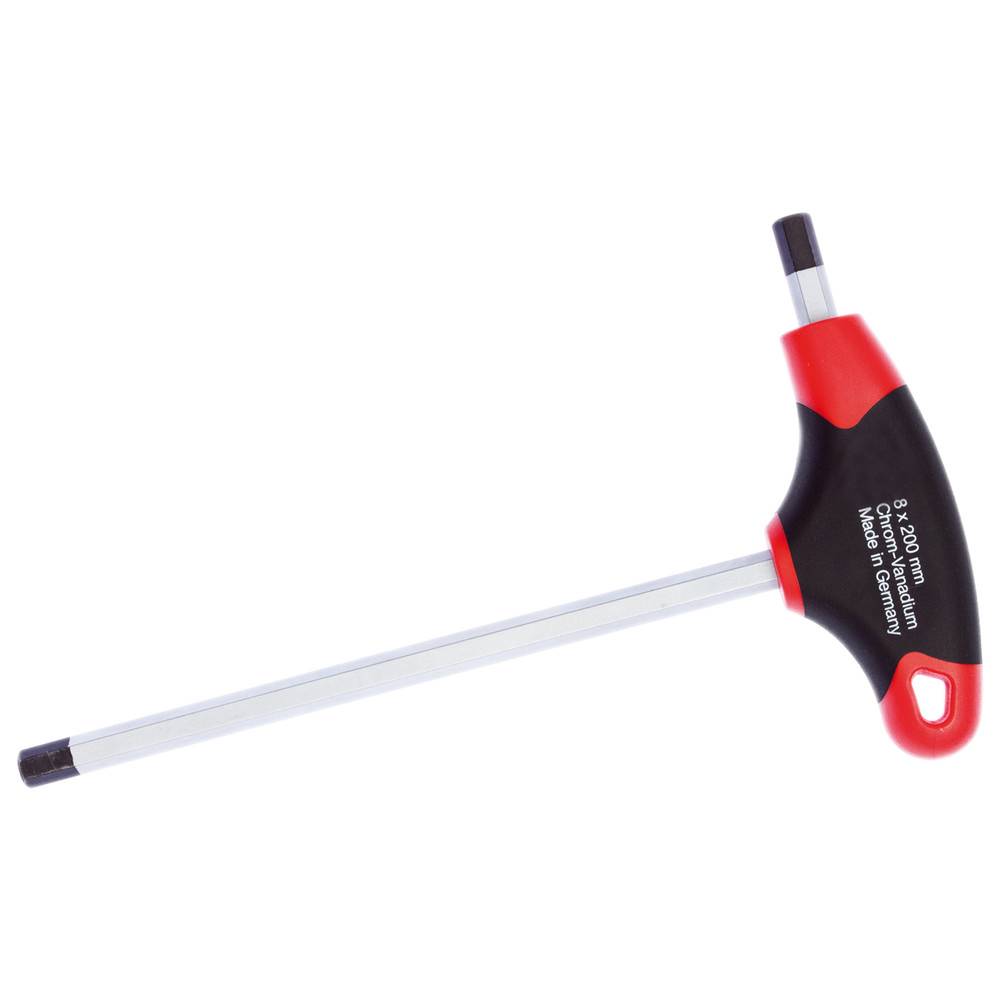 Dönges 6-kant-T-Griff-Stiftschlüsseldreher mit 2 Klingen, 2,0 mm, 125 mm