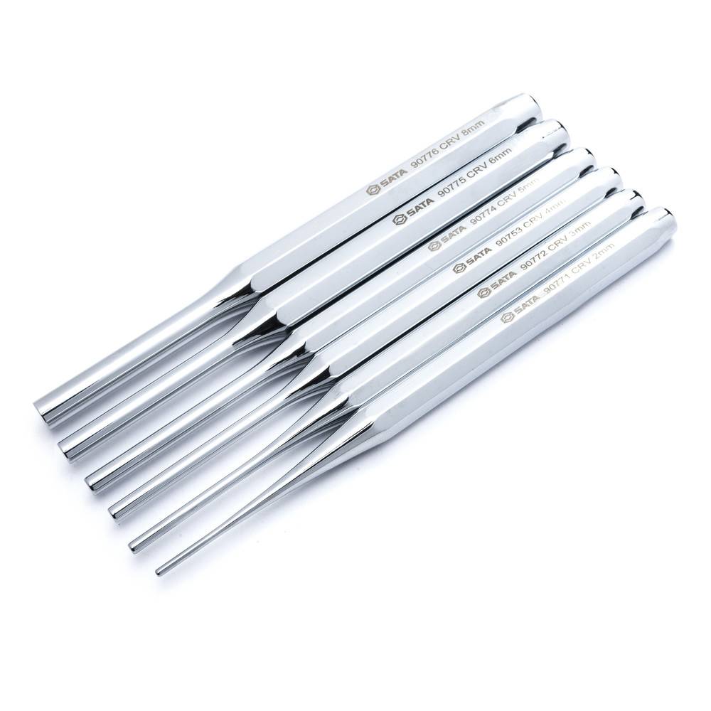 SATA Splintentreiber-Satz, 6-teilig, 2-8 mm