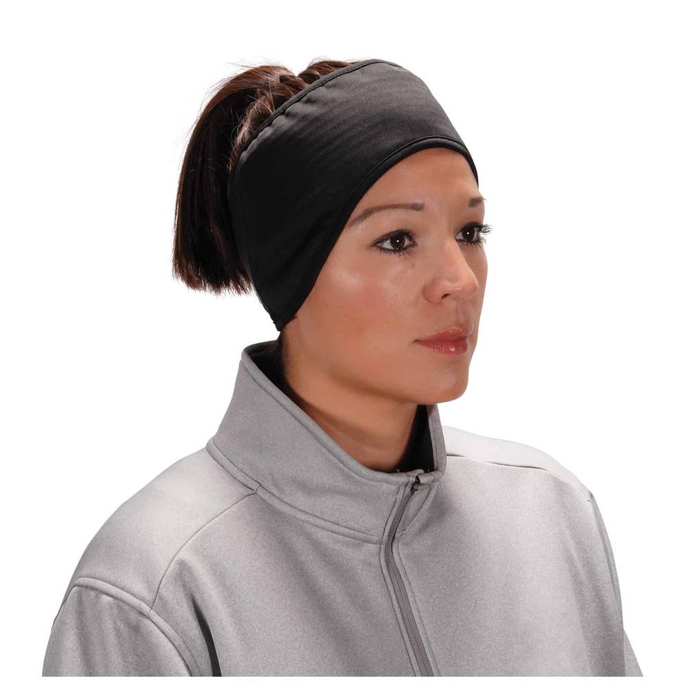 Ergodyne Stirnband N-Ferno 6887, Fleece-Innenfutter, schwarz