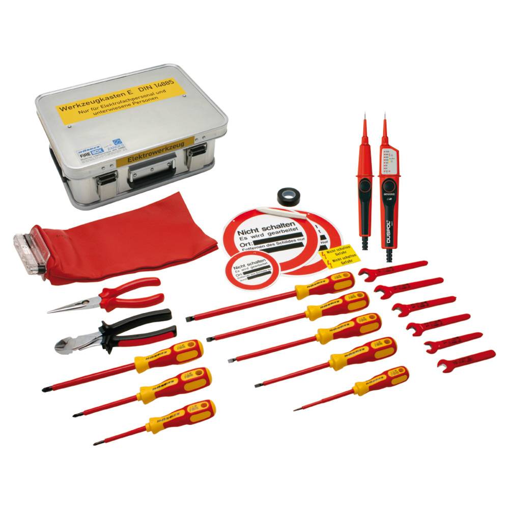 Dönges Elektrowerkzeug DIN 14885, mit Schaumeinlage, 400 x 300 x 150 mm