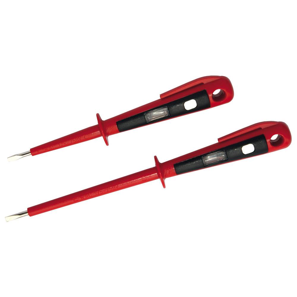 Dönges EURO-VDE-Spannungsprüfer, 125-250 Volt, 50-500 Hz, Länge 190 mm